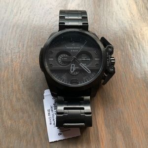 Diesel Black Chrono Watch